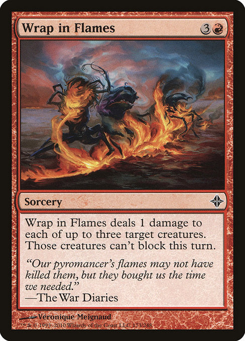 ROE: Wrap in Flames (Foil)