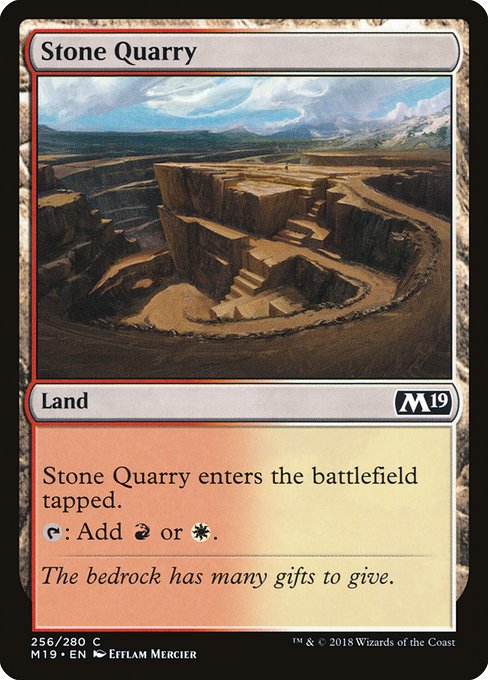 M19: Stone Quarry