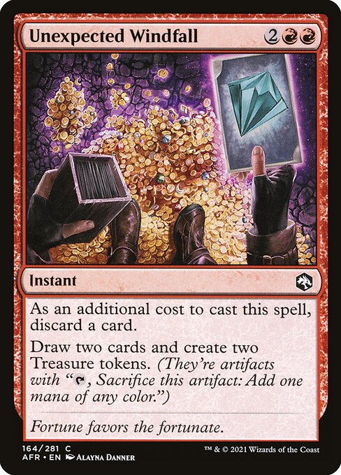 AFR: Unexpected Windfall (Foil)