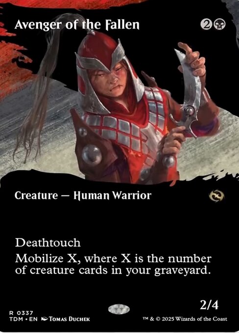 TDM: Avenger of the Fallen (Borderless) (Foil)
