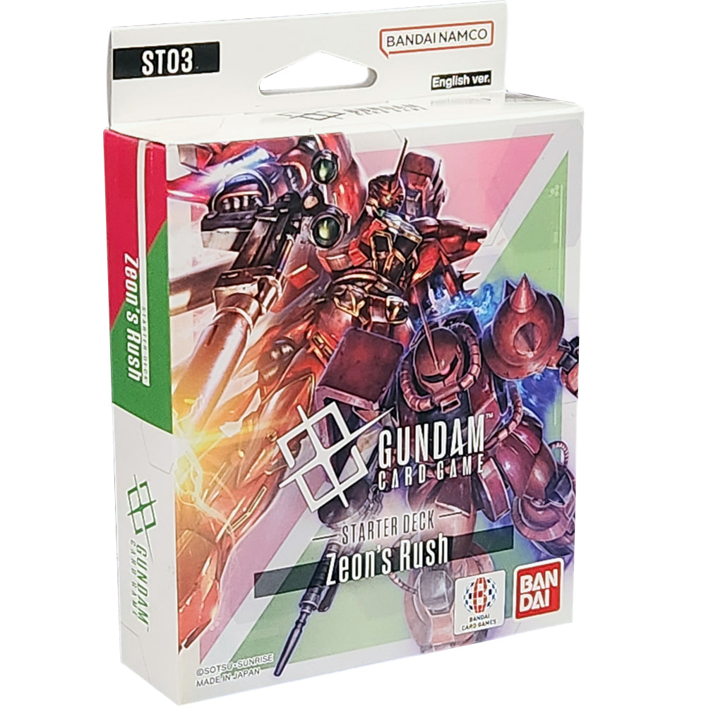Bandai: Gundam Card Game Starter Deck - Zeon's Rush [ST03]