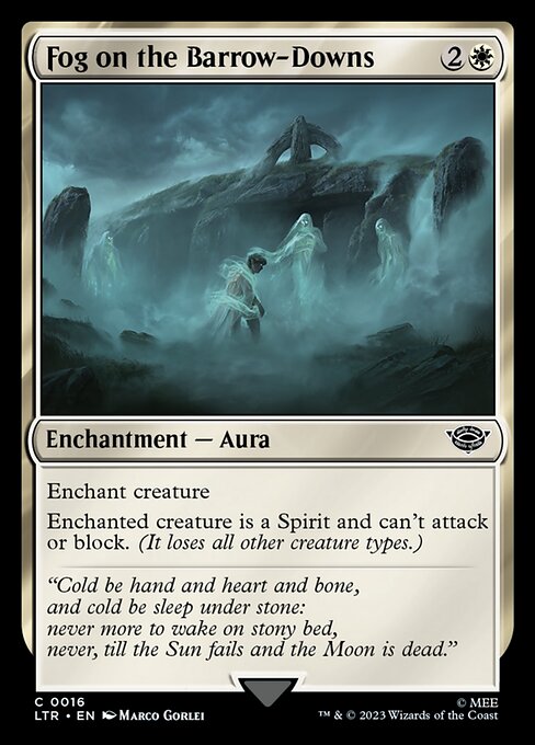 LTR: Fog on the Barrow-Downs (Foil)