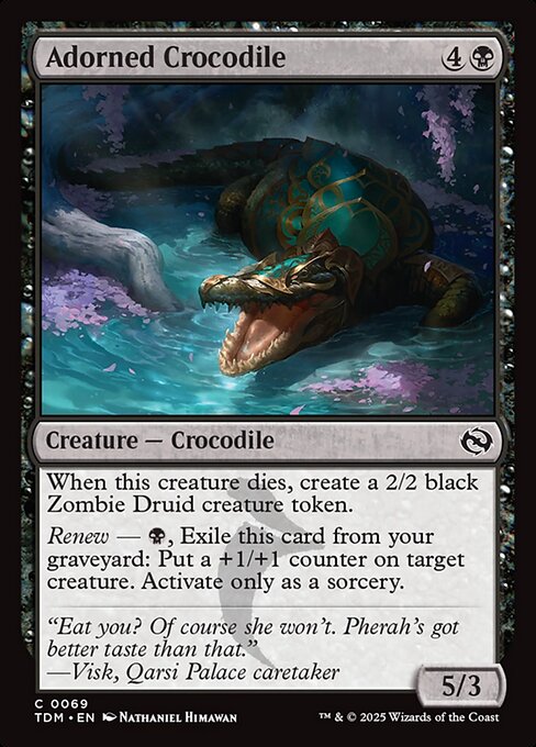 TDM: Adorned Crocodile