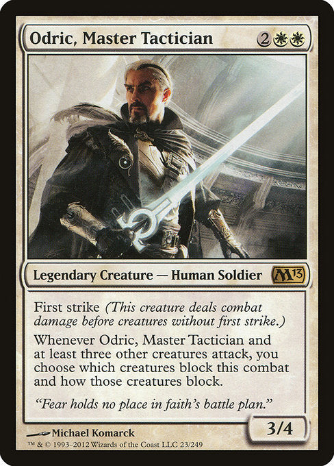 M13: Odric, Master Tactician