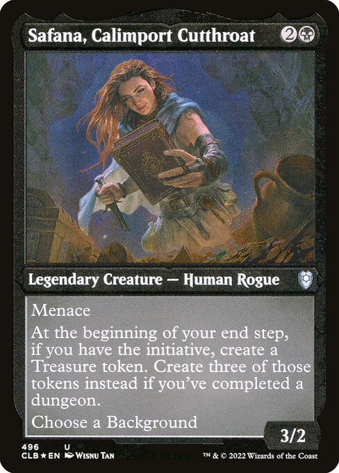 CLB: Safana, Calimport Cutthroat (Foil Etched)