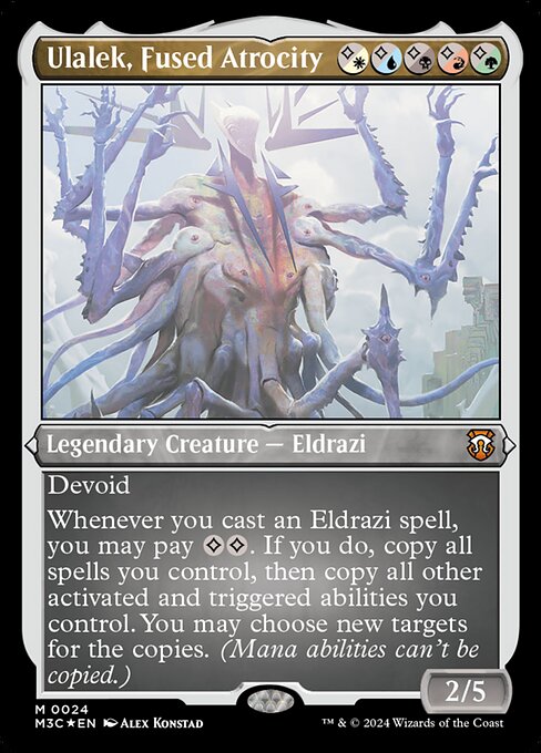 M3C: Ulalek, Fused Atrocity (Foil Etched)