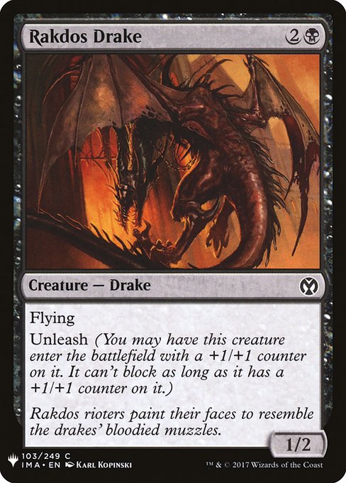 PLST: Rakdos Drake
