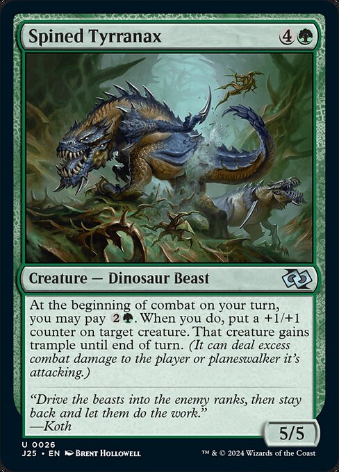 J25: Spined Tyrranax