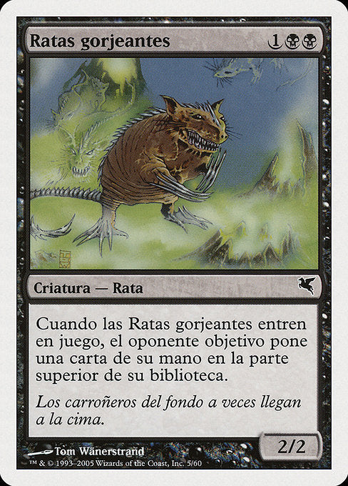 PSAL: Chittering Rats (Spanish) - "Ratas gorjeantes" (A5)