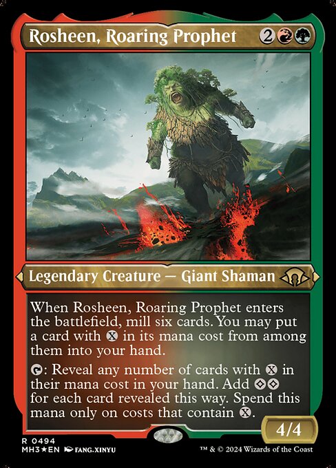 MH3: Rosheen, Roaring Prophet (Foil Etched)