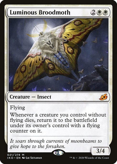 IKO: Luminous Broodmoth (Foil)
