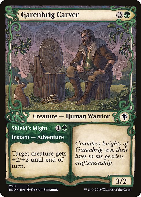 ELD: Garenbrig Carver (Showcase) (Foil)