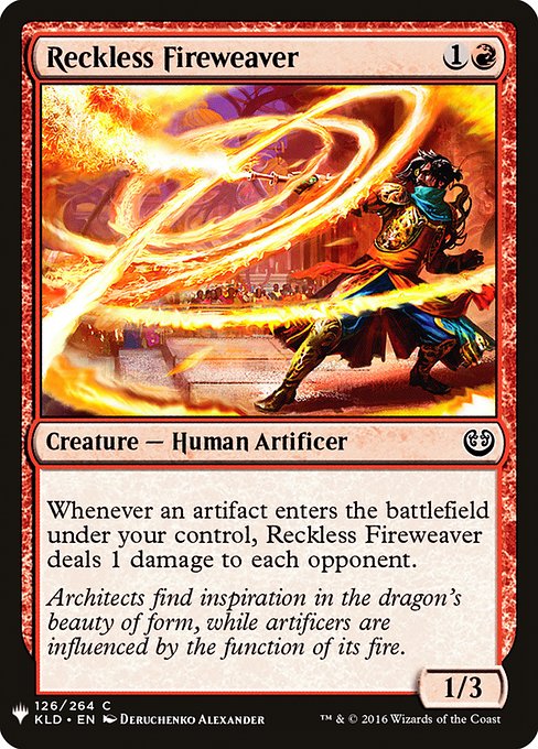 PLST: Reckless Fireweaver