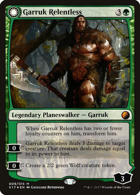 V17: Garruk Relentless (Foil)