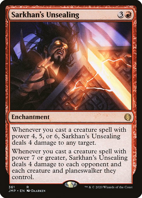JMP: Sarkhan's Unsealing