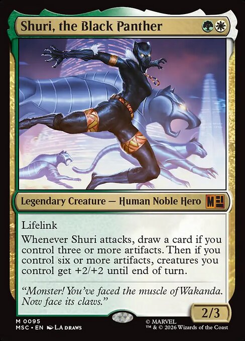 MSC: Shuri, the Black Panther
