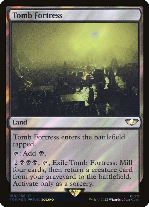 40K: Tomb Fortress (Surge Foil)