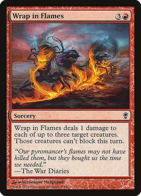 CNS: Wrap in Flames (Foil)