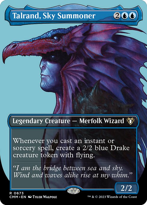 CMM: Talrand, Sky Summoner (Borderless)