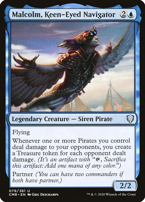 CMR: Malcolm, Keen-Eyed Navigator (Foil)