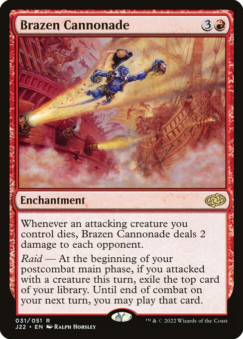 J22: Brazen Cannonade