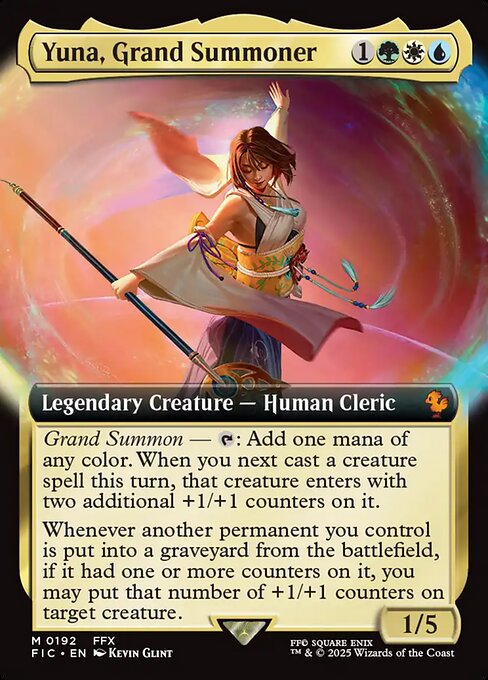 FIC: Yuna, Grand Summoner (Extended Art) (Foil)