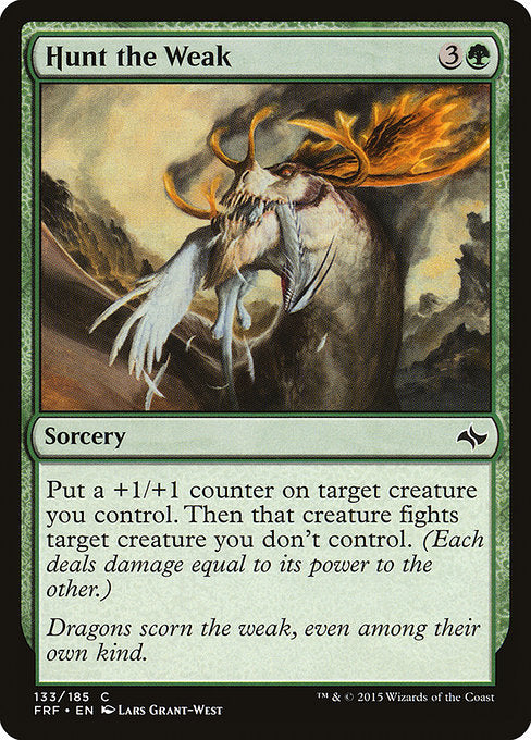 FRF: Hunt the Weak