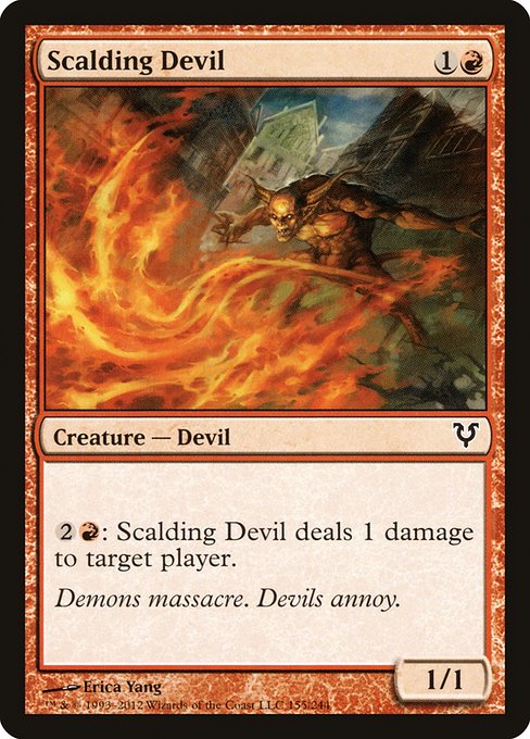 AVR: Scalding Devil