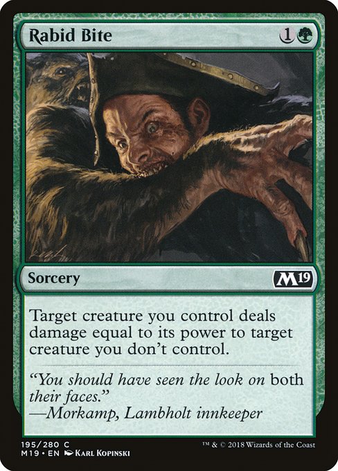 M19: Rabid Bite (Foil)