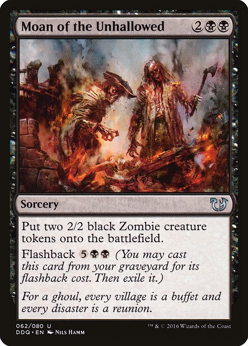DDQ: Moan of the Unhallowed