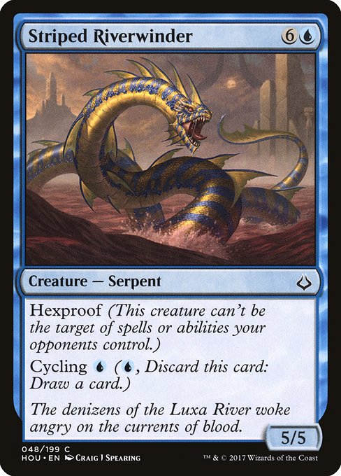 HOU: Striped Riverwinder