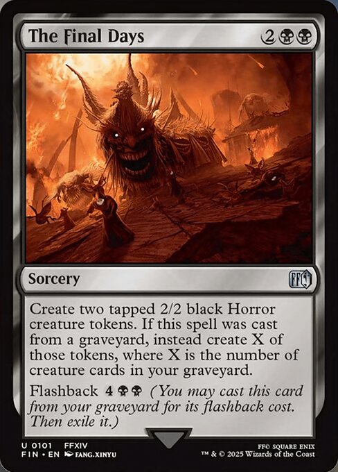 FIN: The Final Days (Foil)