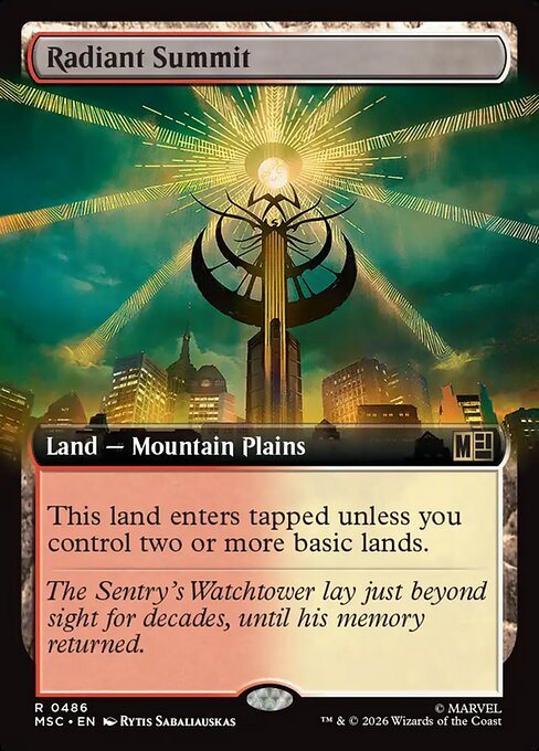 MSC: Radiant Summit (Extended Art)