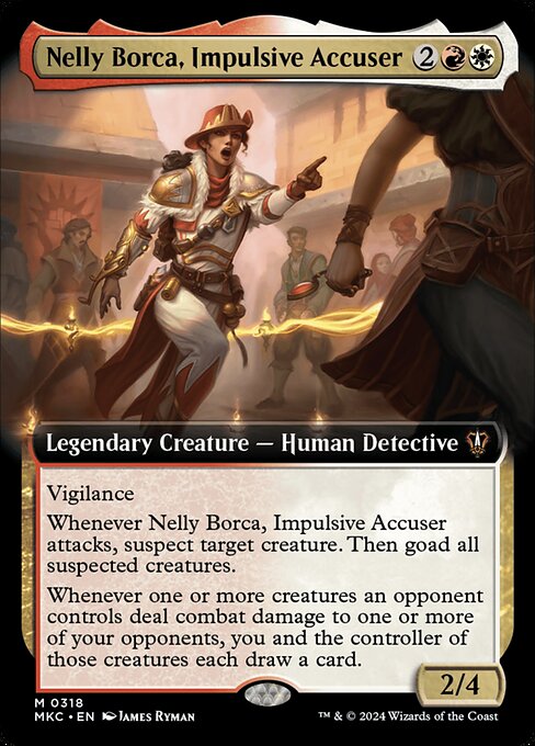 MKC: Nelly Borca, Impulsive Accuser (Extended Art) (Foil)