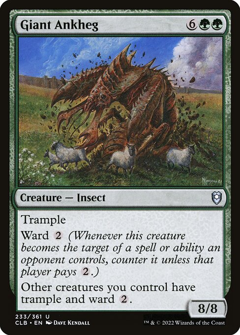 CLB: Giant Ankheg (Foil)