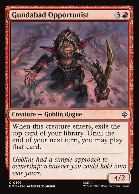 HOB: Gundabad Opportunist (Foil)