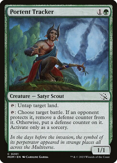 MOM: Portent Tracker (Foil)