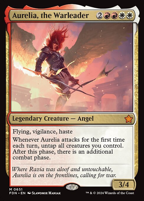 FDN: Aurelia, the Warleader
