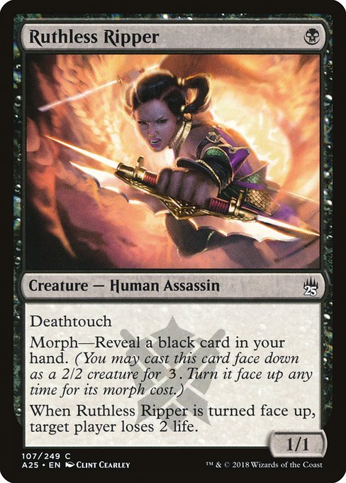 A25: Ruthless Ripper (Foil)