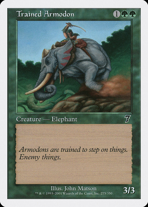 7ED: Trained Armodon