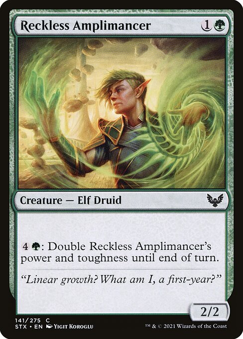STX: Reckless Amplimancer (Foil)
