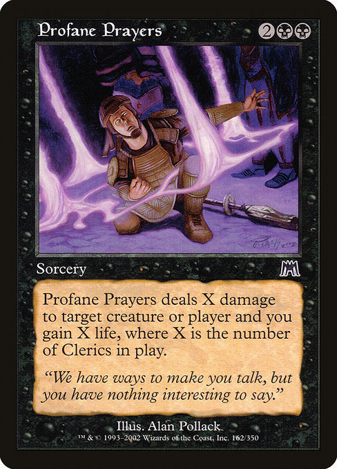 ONS: Profane Prayers