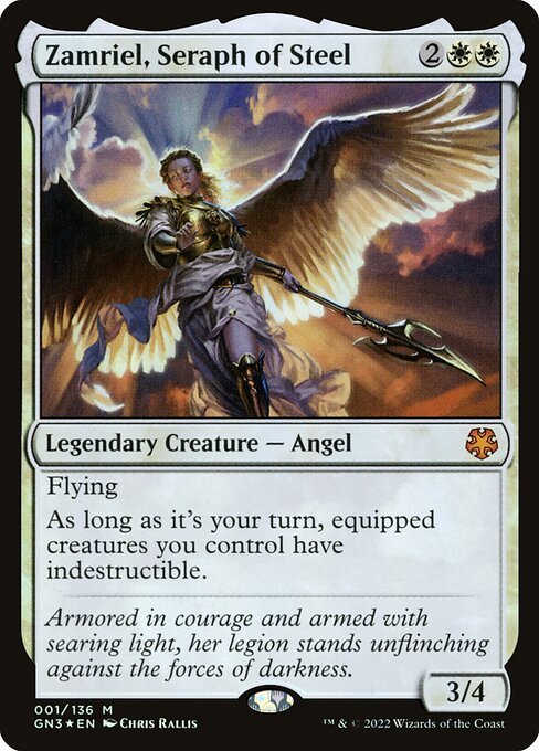 GN3: Zamriel, Seraph of Steel (Foil)