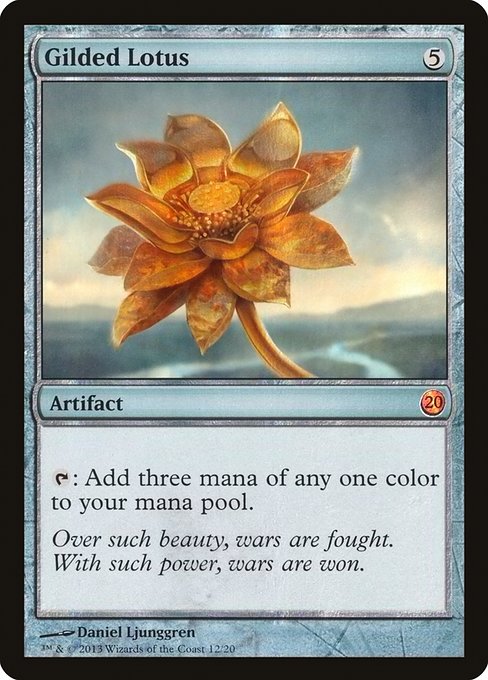 V13: Gilded Lotus (Foil)