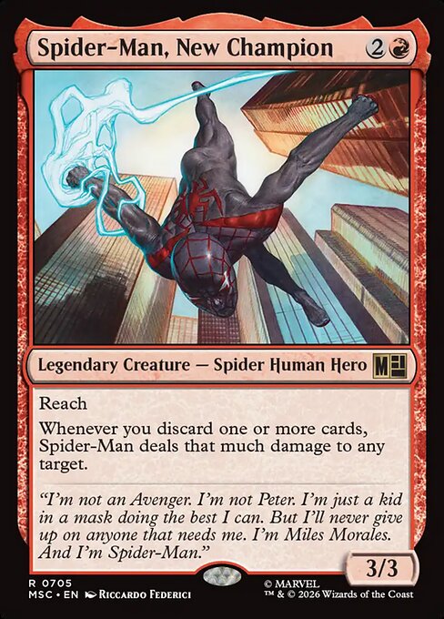 MSC: Spider-Man, New Champion (Foil)