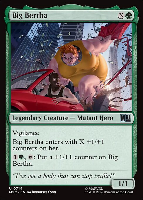 MSC: Big Bertha