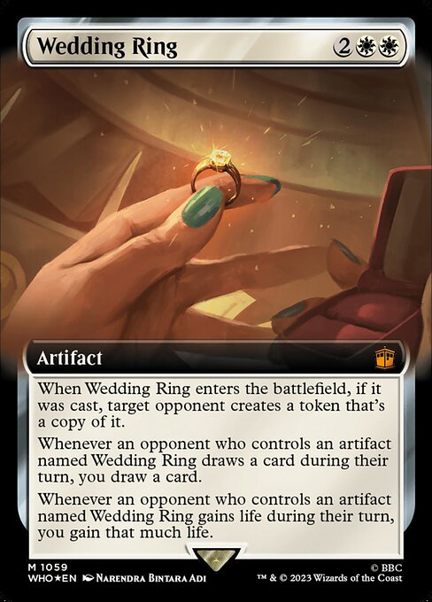 WHO: Wedding Ring (Extended Art) (Surge Foil)