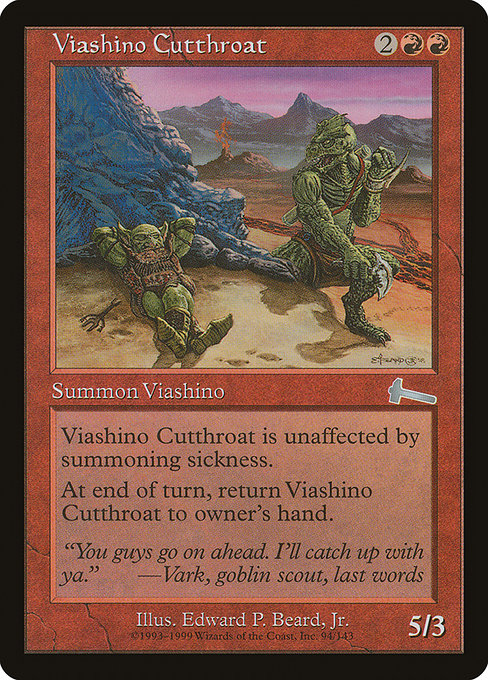 ULG: Viashino Cutthroat (Foil)