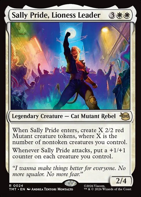 TMT: Sally Pride, Lioness Leader (Foil)