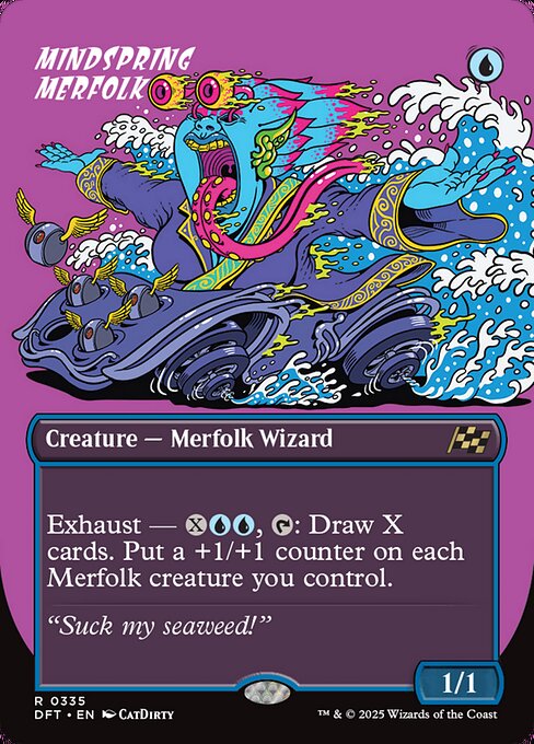 DFT: Mindspring Merfolk (Borderless)